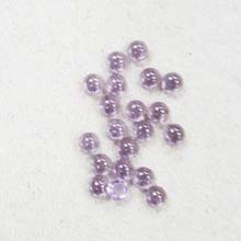 5MM ROUND CABOCHON CZ AMETHYST (20PCS/BAG)